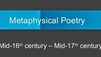 metaphysical poets